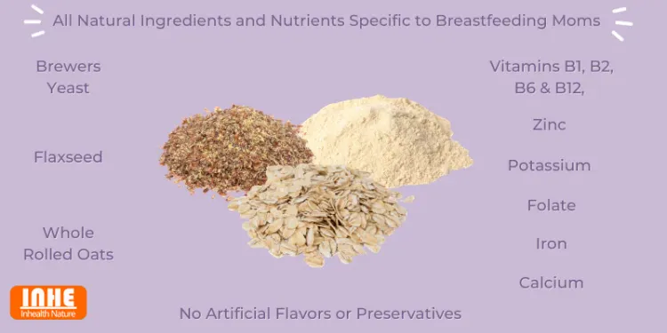Natural Ingredients and Nutrients for Breastfeeding Mothers